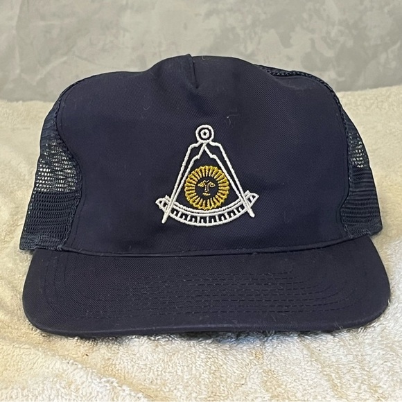 ATT Headwear Navy Blue Adjustable Trucker Hat - Picture 2 of 8